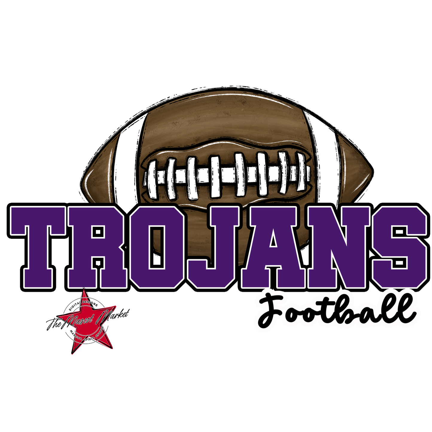 Trojans Varsity Football-Purple