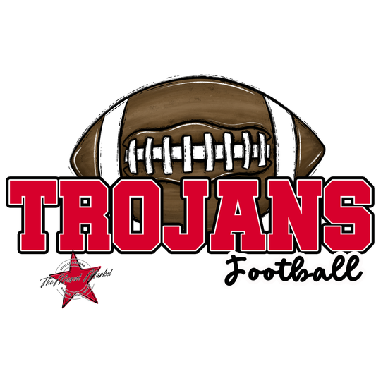 Trojans Varsity Football-Red