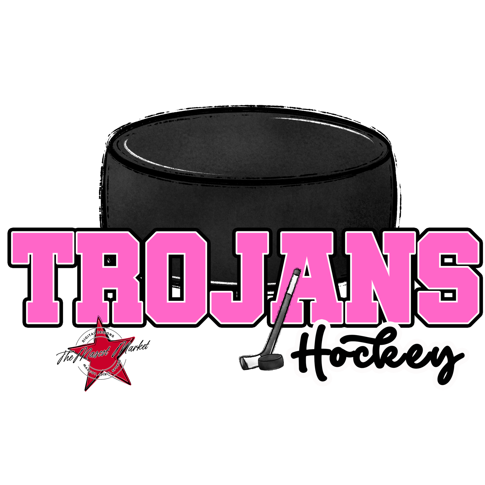 Trojans Varsity Hockey-Baby Pink