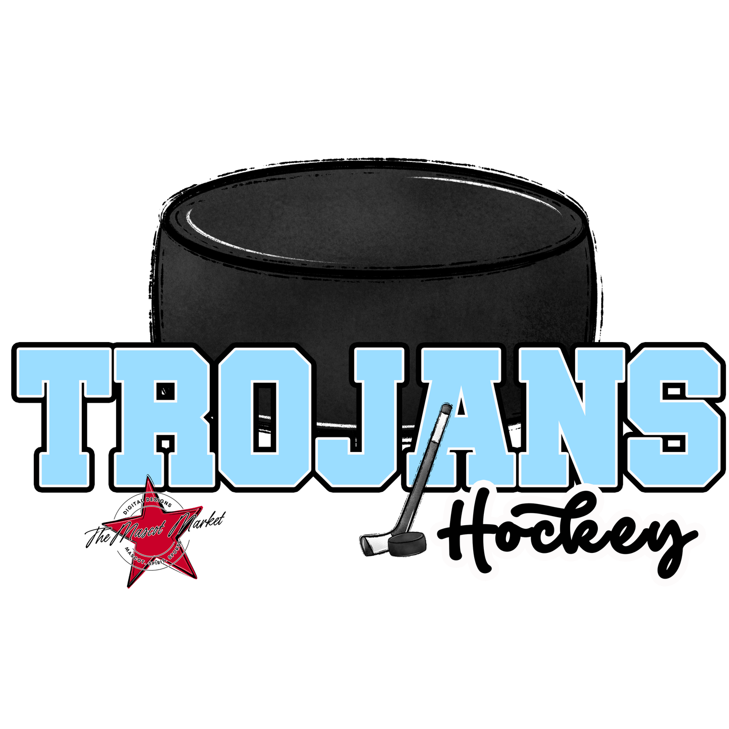 Trojans Varsity Hockey-Columbia Blue