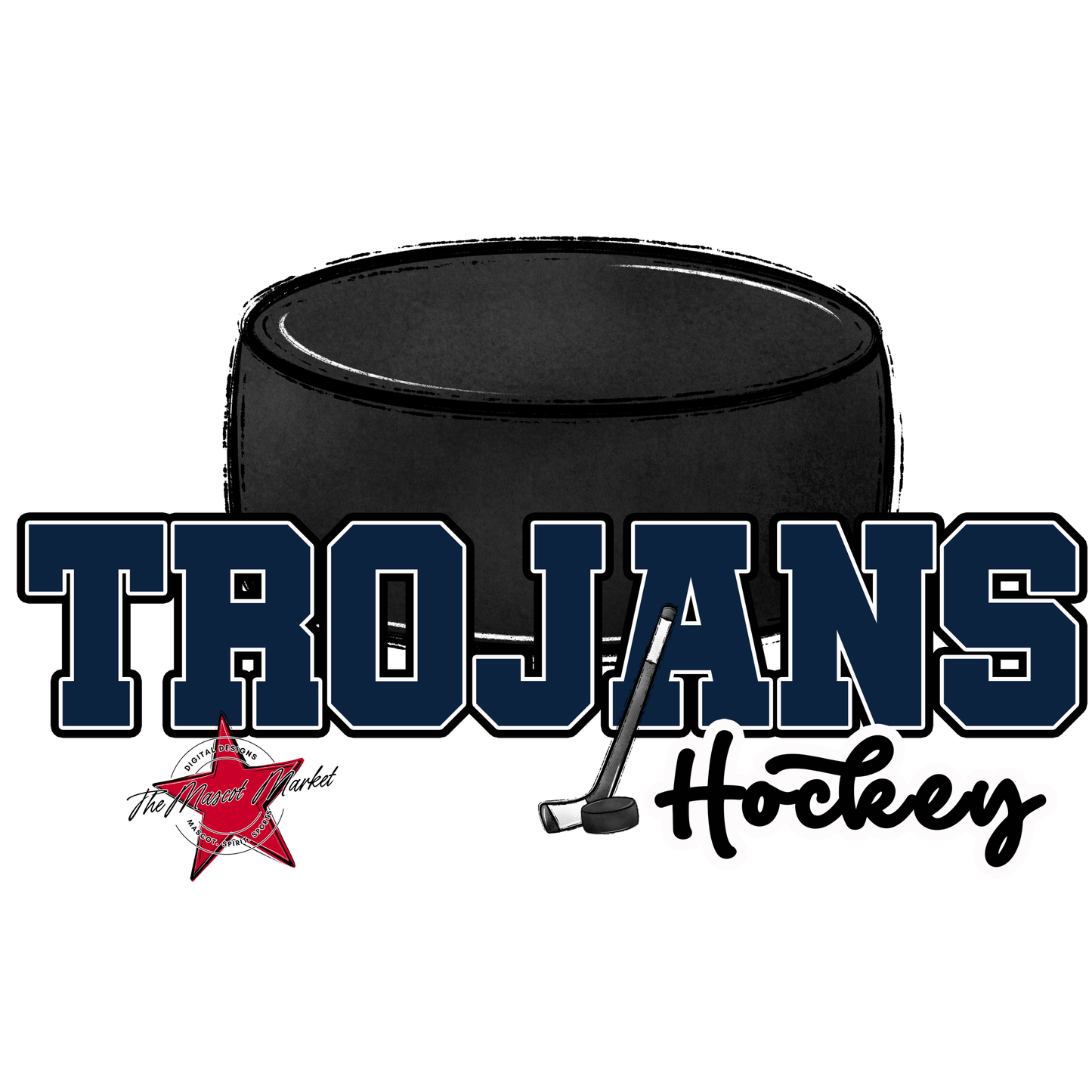 Trojans Varsity Hockey-Navy