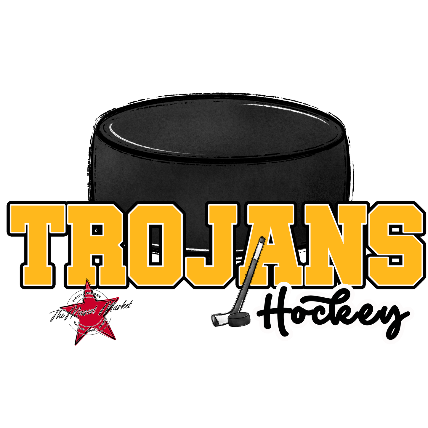 Trojans Varsity Hockey-Yellow