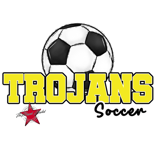 Trojans Varsity Soccer-Bright Yellow