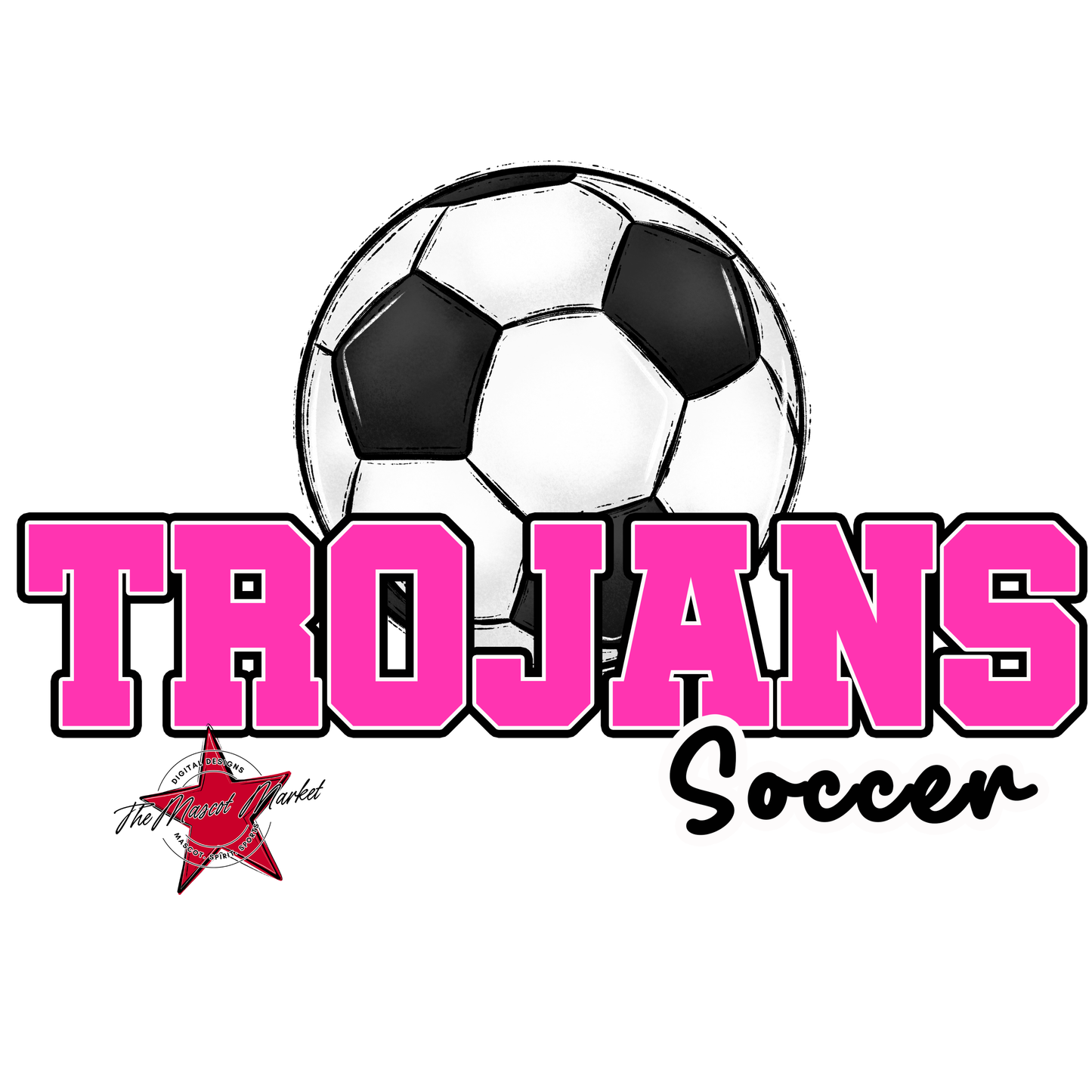 Trojans Varsity Soccer-Pink
