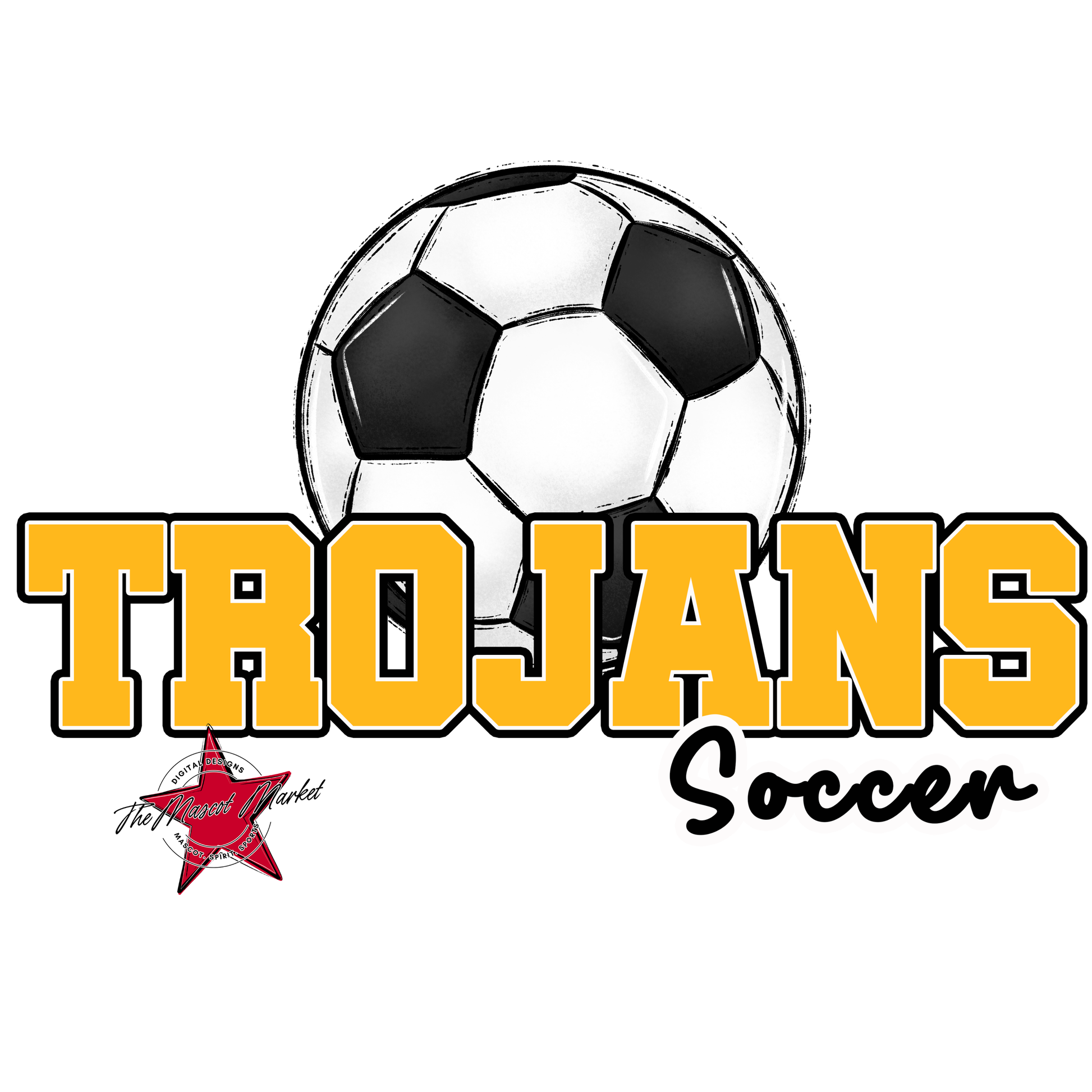 Trojans Varsity Soccer-Yellow