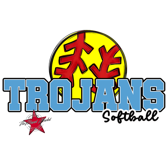 Trojans Varsity Softball-Carolina Blue