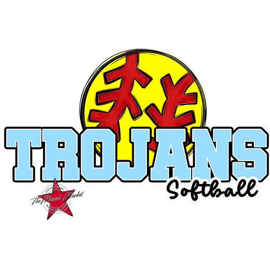 Trojans Varsity Softball-Columbia Blue