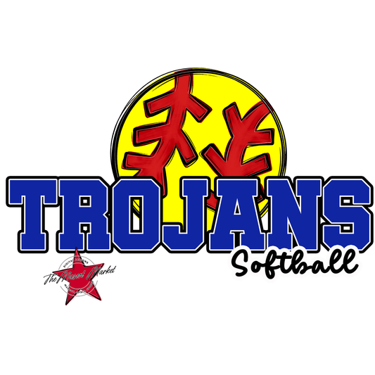 Trojans Varsity Softball-Royal Blue