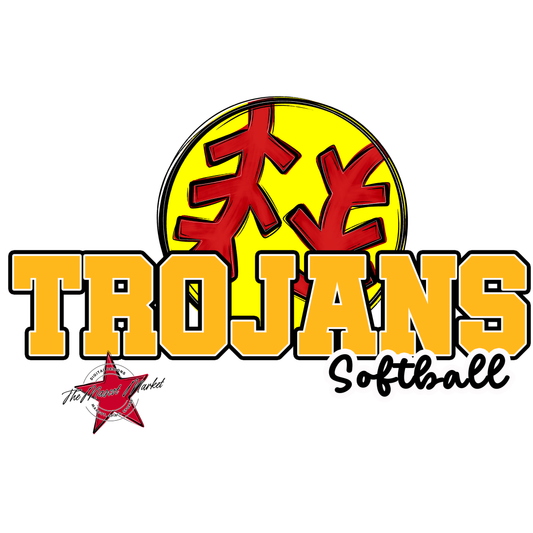 Trojans Varsity Softball-Yellow