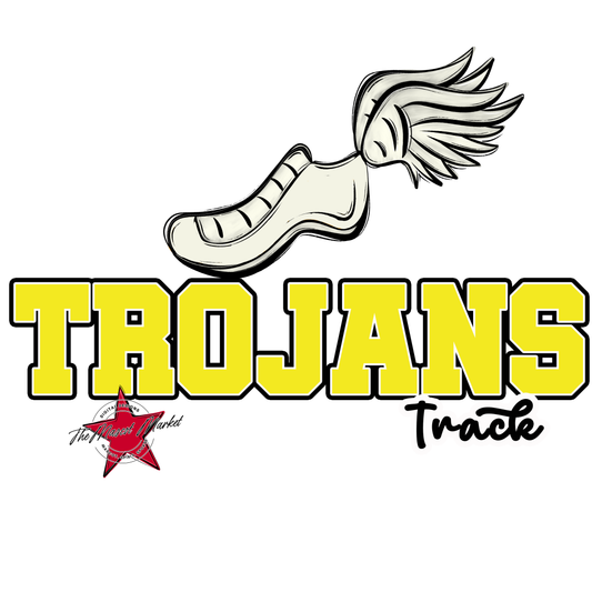 Trojans Varsity Track-Bright Yellow