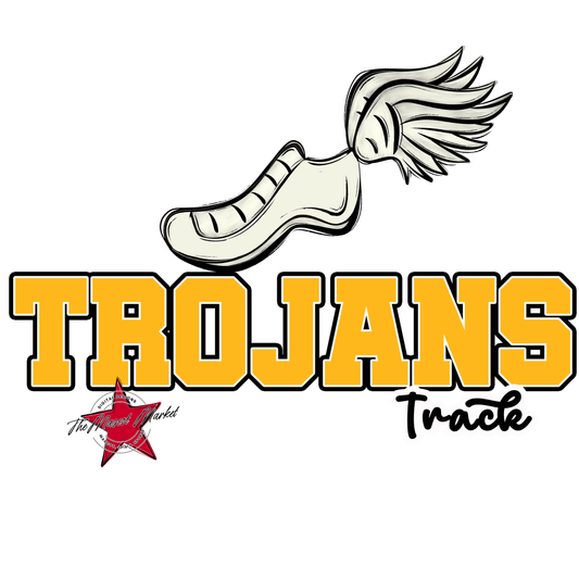 Trojans Varsity Track-Yellow