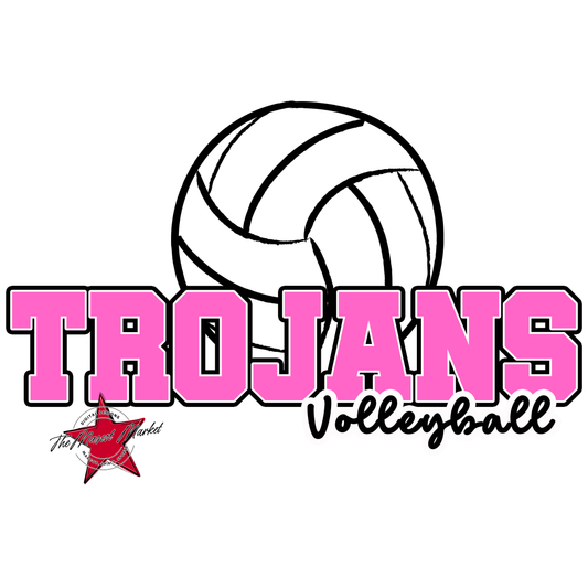 Trojans Varsity Volleyball-Baby Pink