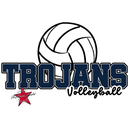 Trojans Varsity Volleyball-Navy