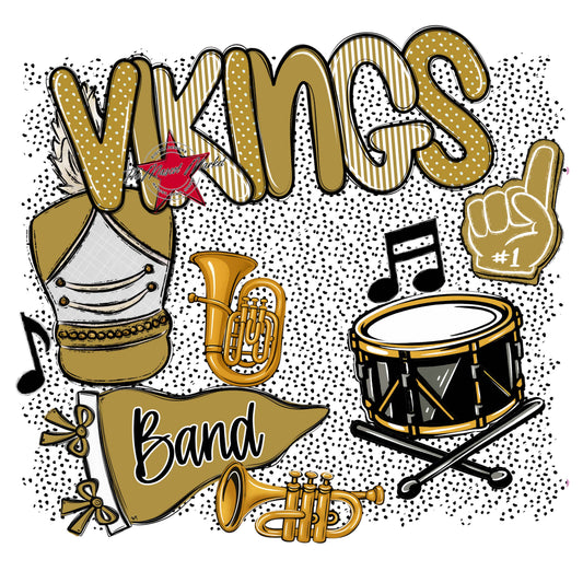 Vikings Band Spirit-Gold