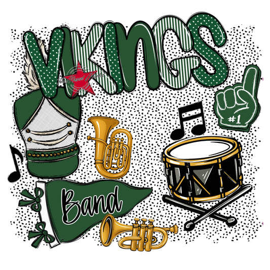 Vikings Band Spirit-Green