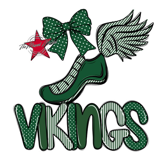 Vikings Track Spirit Design-Green
