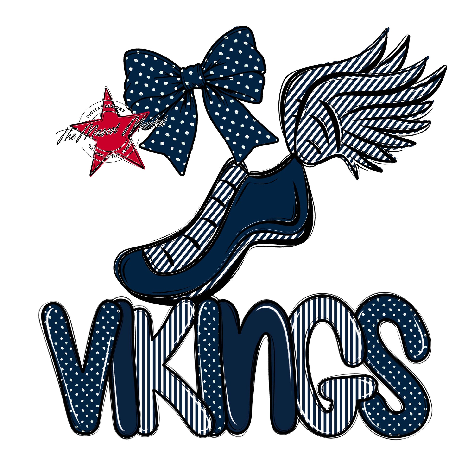 Vikings Track Spirit Design-Navy