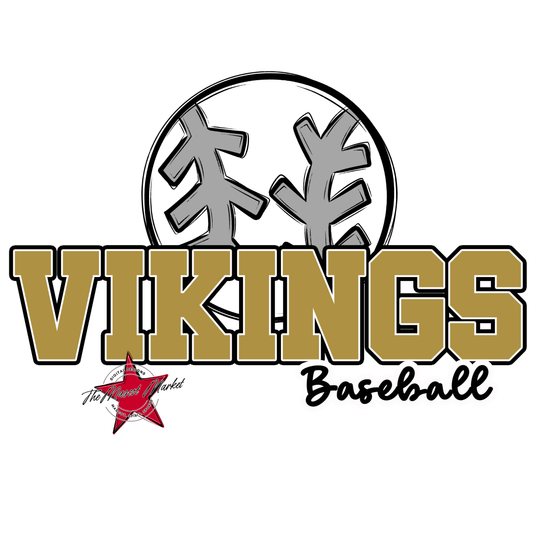 Vikings Varsity Baseball-Gold