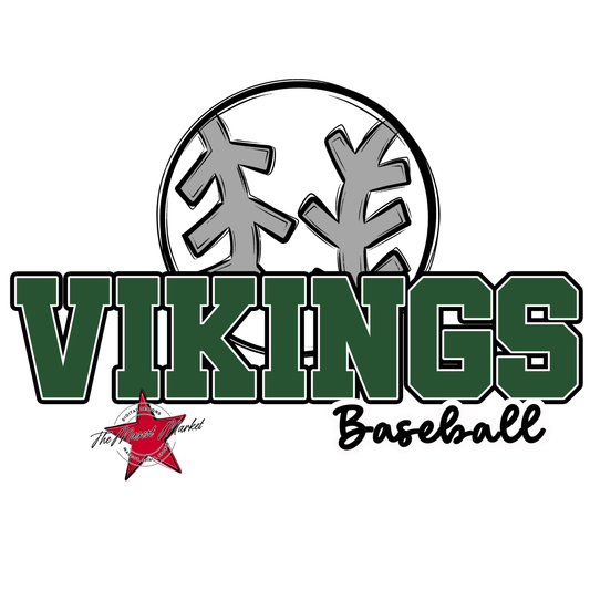 Vikings Varsity Baseball-Green