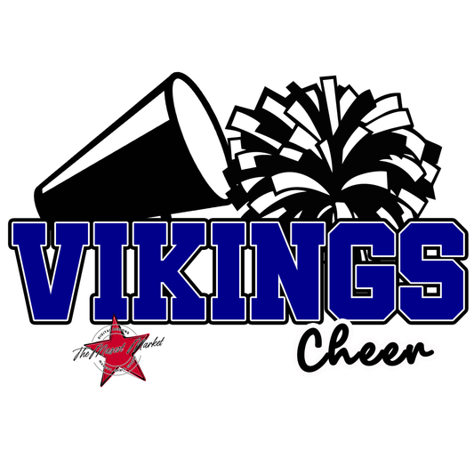 Vikings Varsity Cheer-Blue