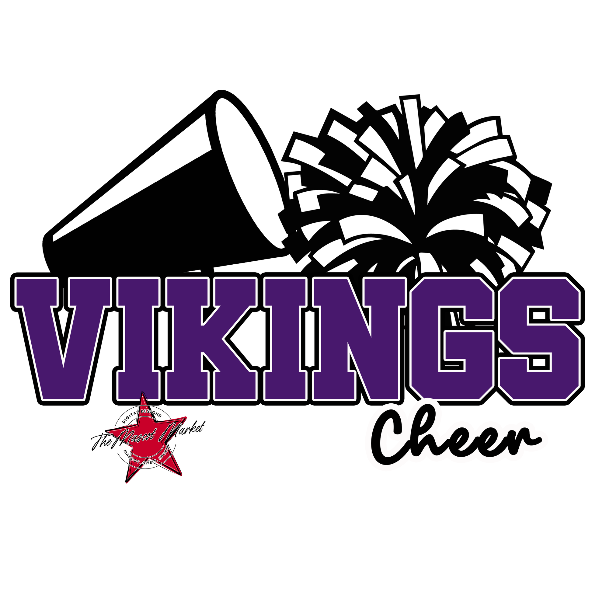 Vikings Varsity Cheer-Purple