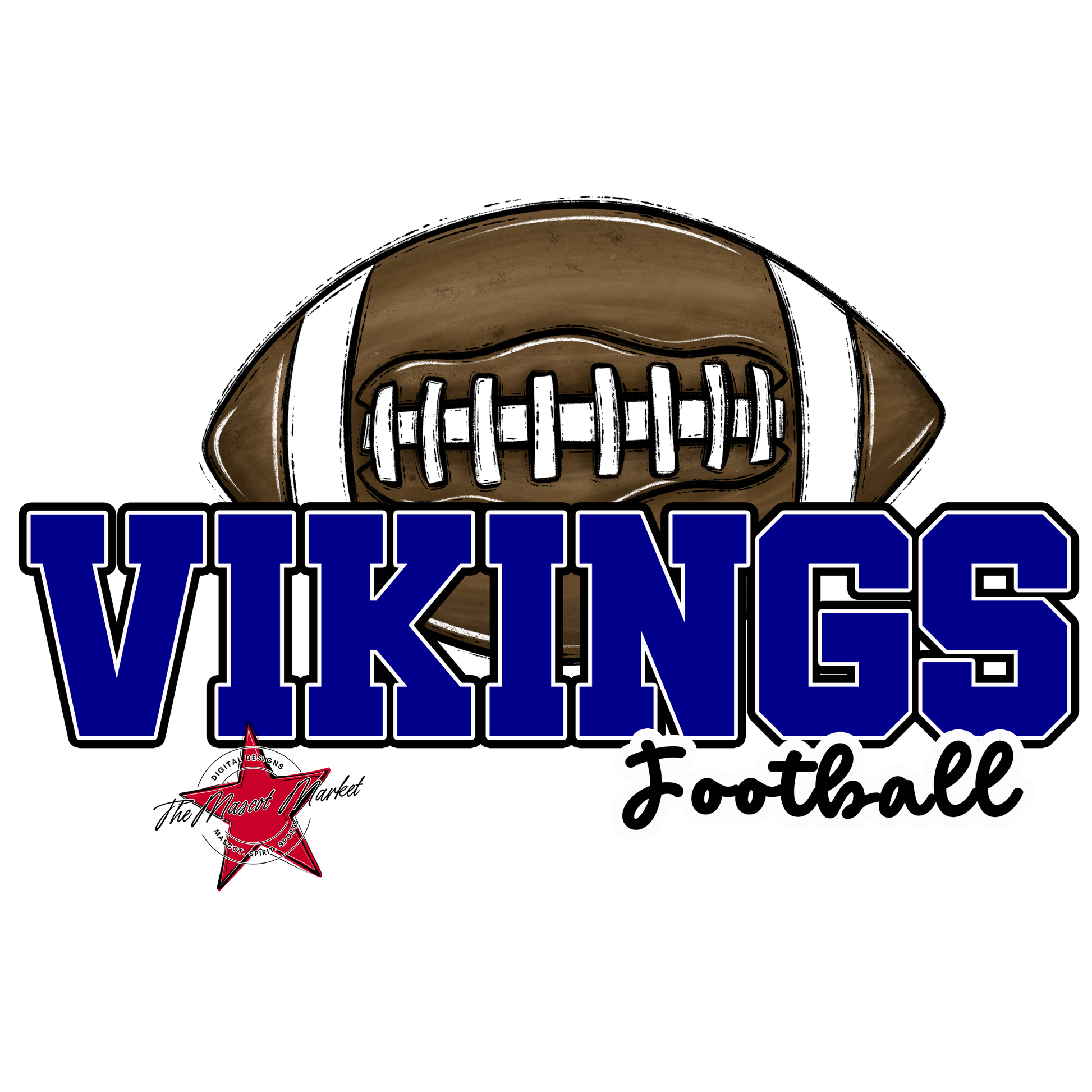 Vikings Varsity Football-Blue