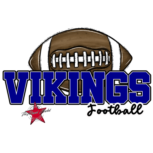 Vikings Varsity Football-Blue