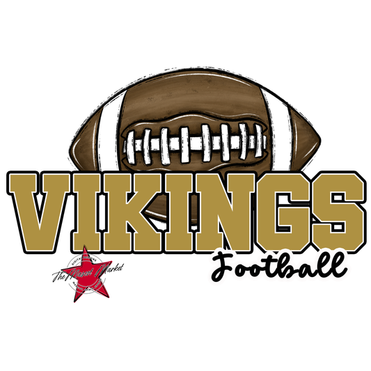 Vikings Varsity Football-Gold