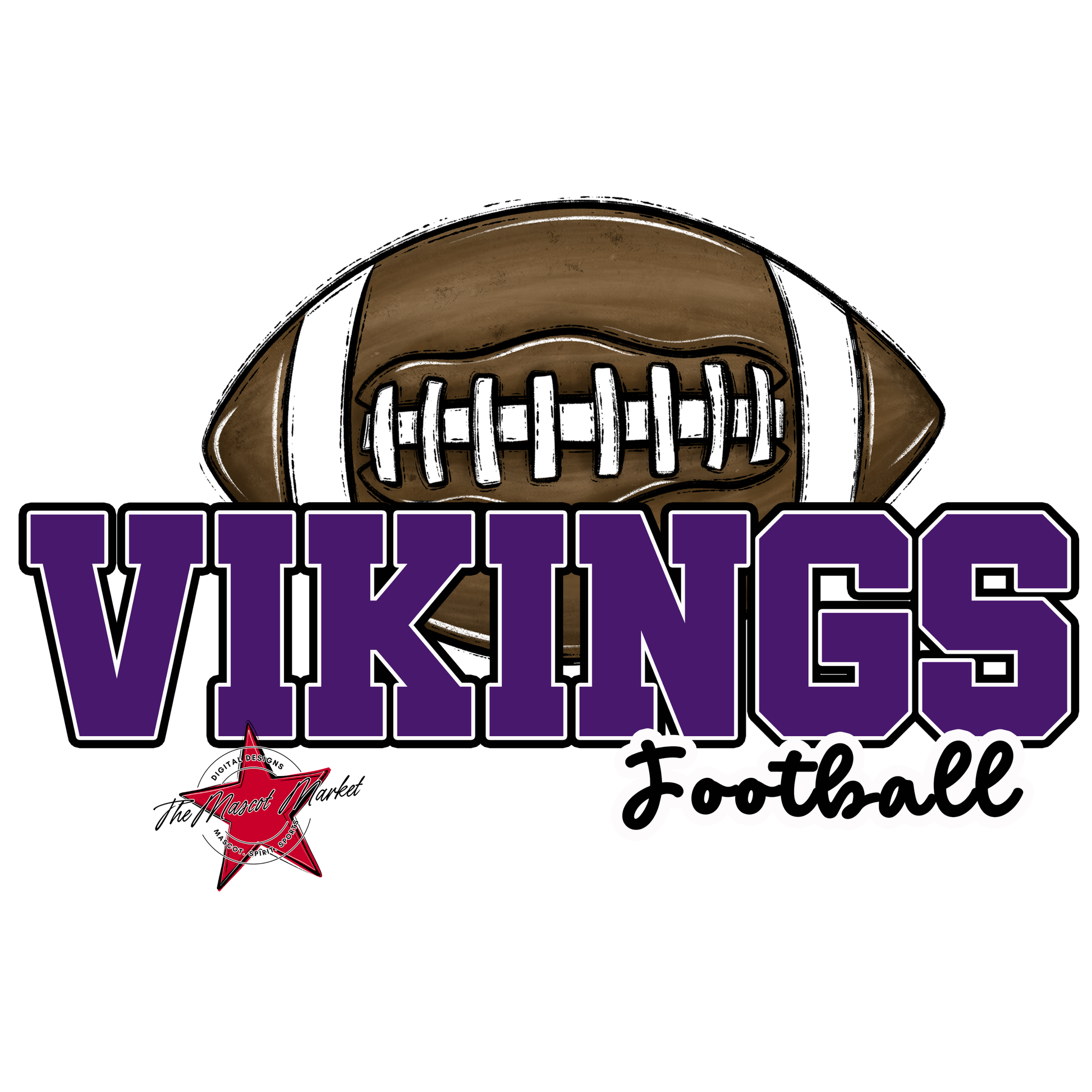 Vikings Varsity Football-Purple