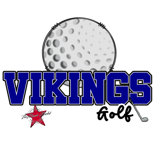 Vikings Varsity Golf-Blue