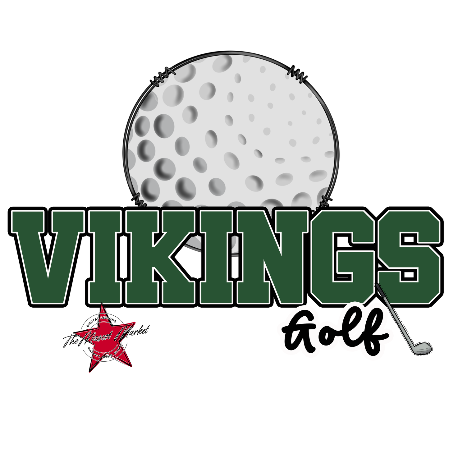 Vikings Varsity Golf-Green