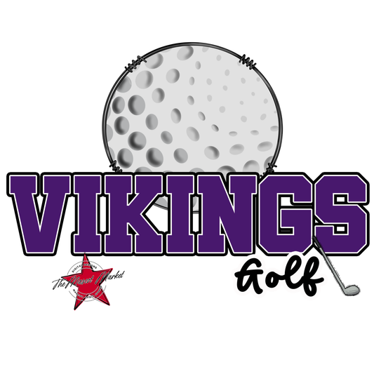 Vikings Varsity Golf-Purple