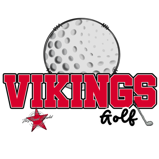 Vikings Varsity Golf-Red