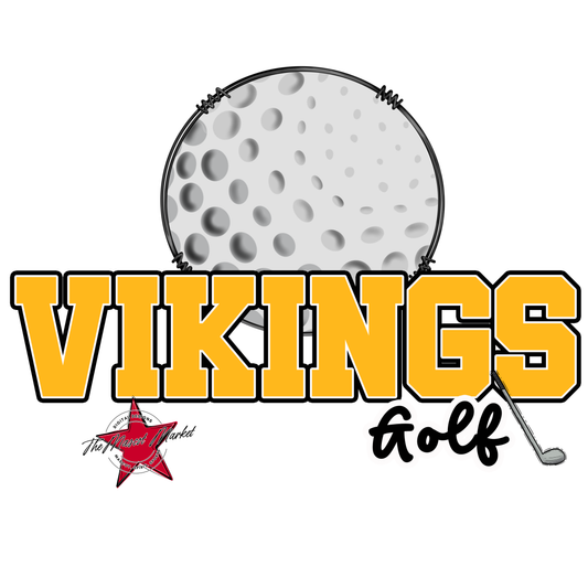 Vikings Varsity Golf-Yellow