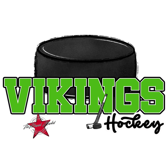 Vikings Varsity Hockey-Bright Green