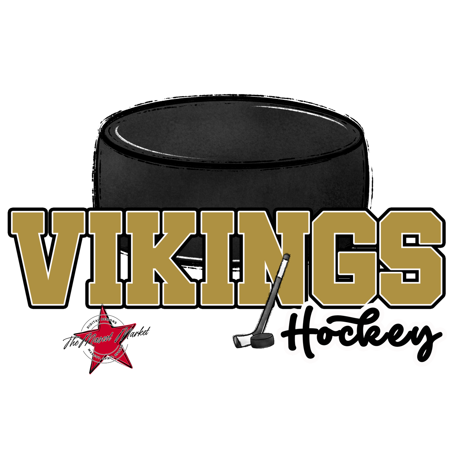Vikings Varsity Hockey-Gold