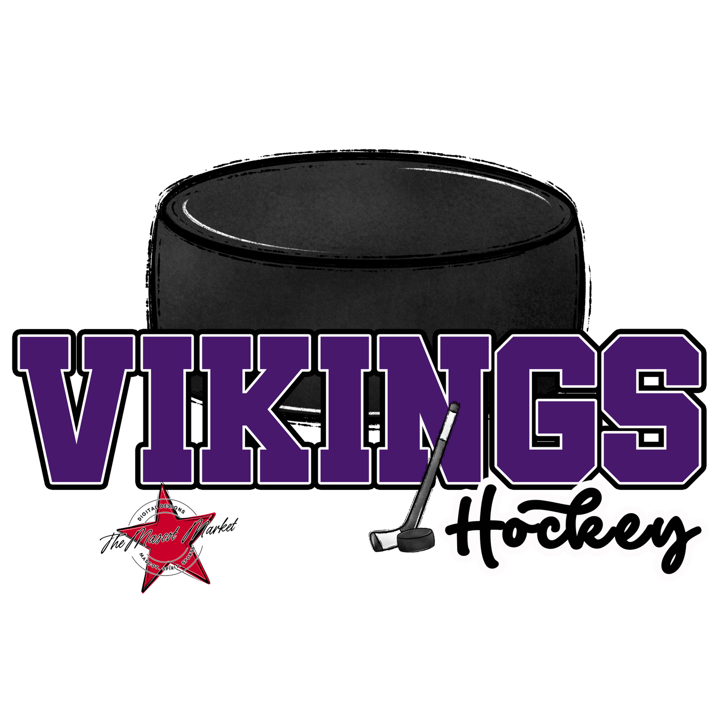 Vikings Varsity Hockey-Purple