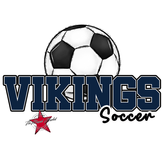 Vikings Varsity Soccer-Navy
