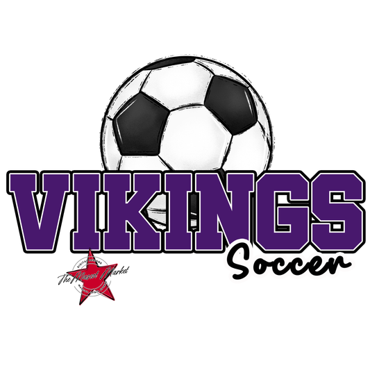 Vikings Varsity Soccer-Purple