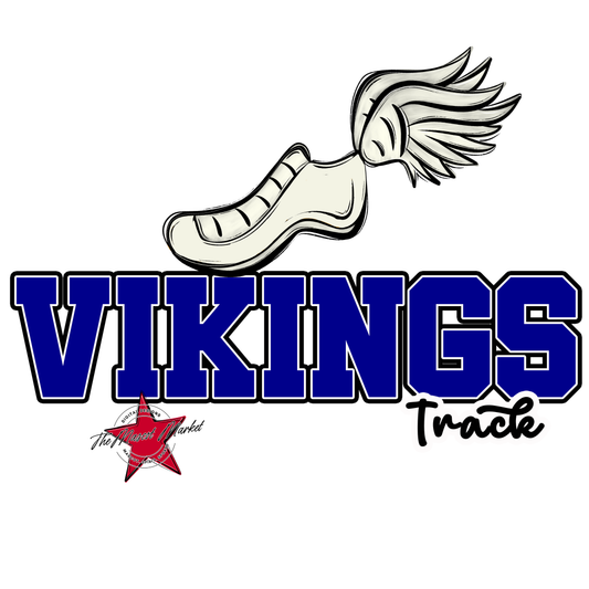 Vikings Varsity Track-Blue