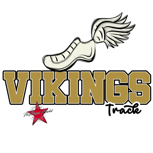 Vikings Varsity Track-Gold