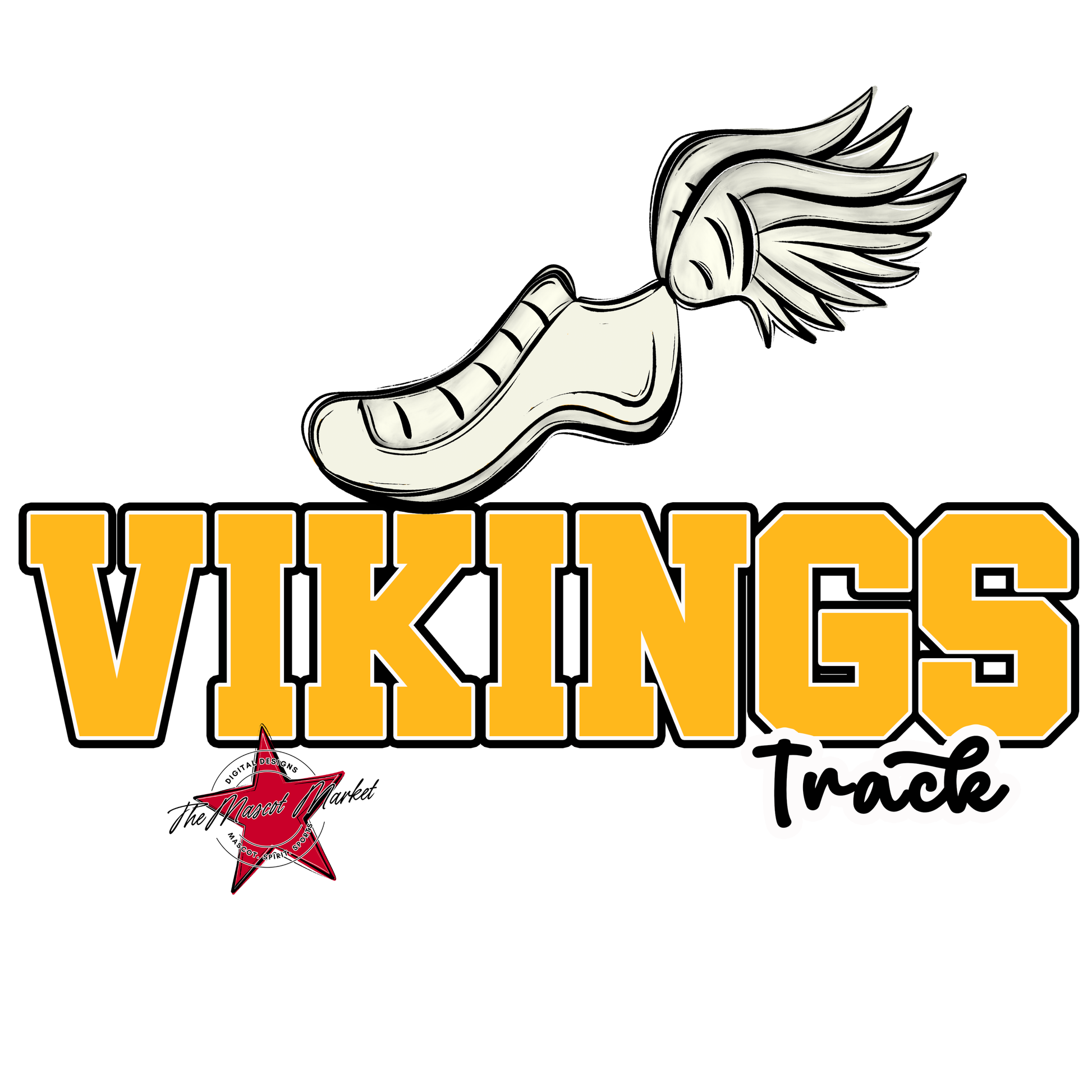 Vikings Varsity Track-Yellow
