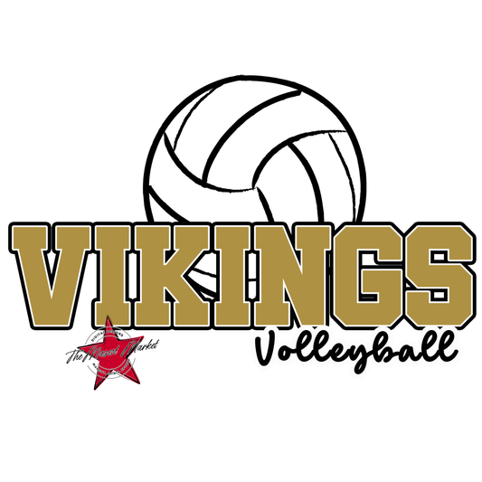 Vikings Varsity Volleyball-Gold