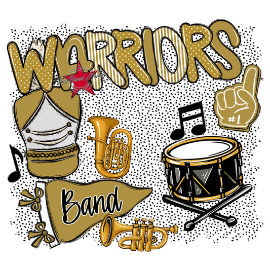 Warriors Band Spirit-Gold
