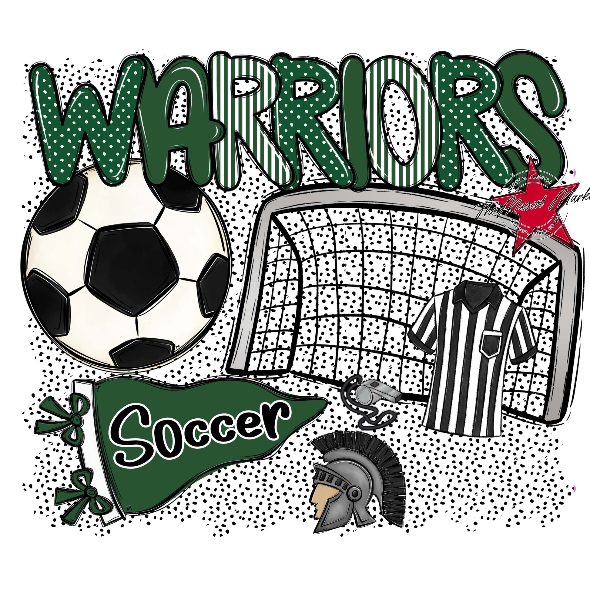 Warriors Soccer Spirit-Green