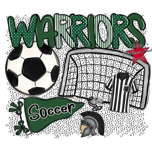 Warriors Soccer Spirit-Green