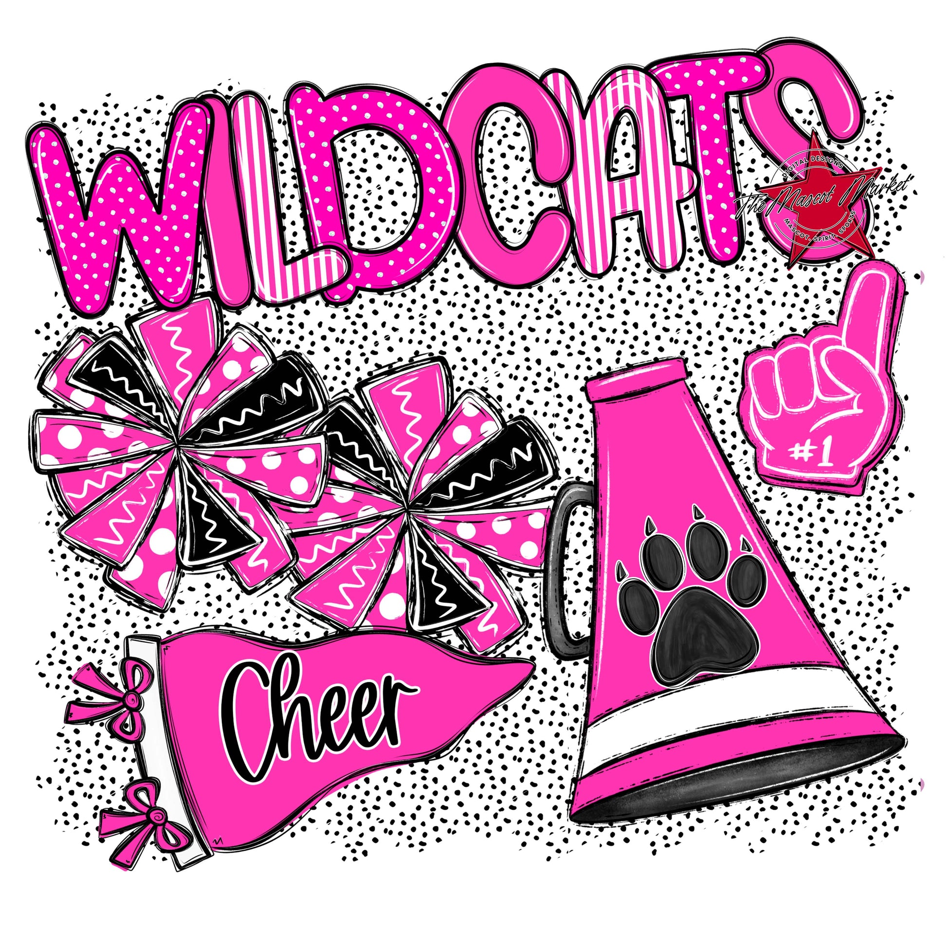 Wildcats Cheer Spirit-Pink