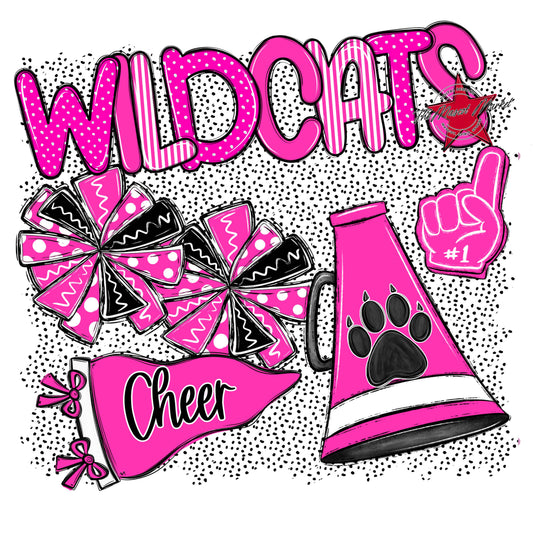 Wildcats Cheer Spirit-Pink