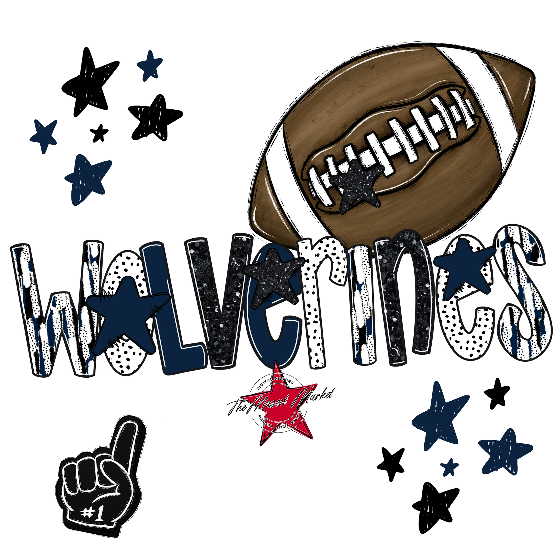 Wolverines Football Scrape-Navy