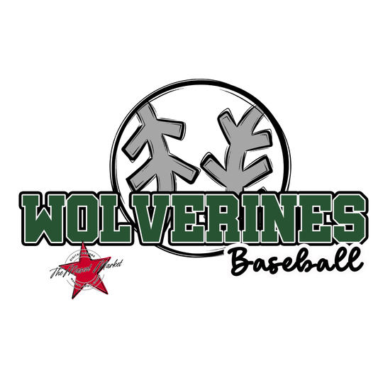 Wolverines Varsity Baseball-Green